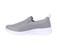 (9.5 UK, Grey/White) Slazenger Mens Zeal Slip-on Shoes