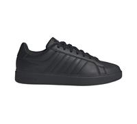 (9.5 UK, Triple Black) Adidas Mens Streettalk Low Lace Up Trainers
