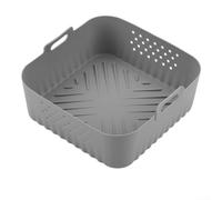 9.5cm Deep Silicone Pot for Cosori 5.5-6.2L Even Cooking(B Gray)