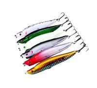 9.5cm Fishing Baits Wooden Angling Lures Sinking Artificial Pencil Baits Crankbait Sea Tackle Trolling Deeply Sea