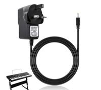9.5V 1A AC/DC Keyboard Power Supply,2m Adapter Supply Charger Cable for Casio Electronic Piano Keyboard Plug 4mmx1.7mm,Compatible for CTK-245, CTK-3000, CTK-3200, CTK-1100, WK-220, WK-225, SA-46 SA-47