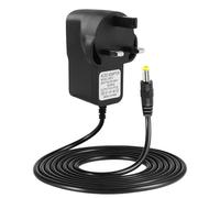 9.5V 1A AC/DC Power Adapter Supply for Casio Piano Keyboards, UK Plug, 4.8mm x 1.7mm DC Connector Compatible with SA-46, SA-47, LK-120, LK-125, CTK Series, and More, Center Positive