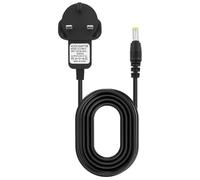 9.5V 1A Electronic Piano Keyboard Charger for Casio CTK-3000 CTK-3200 CTK-8000 CTK-6200 CTK-240 CTK-7200, 2m Power Supply Cable with Plug 4.8mmx1.7mm (9.5Volt)