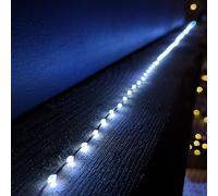9.6m Compact MicroBrights Christmas Lights with 600 LEDs in White Samuel Alexander Blue One Size
