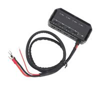 9.6x4.5x2.43cm/3.8x1.8x1in Motorcycle Fuse Block, 12V 20A High Output LED Safety Indicator Light Fuse Block Universal Motorbike Fuse and Relay Box Kit for Car Motorcycle Electric Vehicles