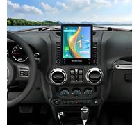 9.7" Car Stereo for Jeep Wrangler 2007-2017, Touchscreen Android 13 Car Radio with Wireless CarPlay Android Auto GPS Navi Bluetooth WiFi SWC FM DSP Backup Camera, 4+64GB