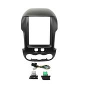 9.7 Inch 2 Din For For RANGER 2012-2015 Car Radio Fascias Multimedia Frame Video Player Navigation DVD Panel Trim Car Radio Fascia(Black Frame-cord)