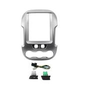 9.7 Inch 2 Din For For RANGER 2012-2015 Car Radio Fascias Multimedia Frame Video Player Navigation DVD Panel Trim Car Radio Fascia(Silver Frame-cord)