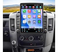 9.7 inch Android 13 Car Stereo for Mercedes Benz Sprinter 2007-2018, 4+64G Touchscreen Display Radio Multimedia Player Head Unit with Carplay Android Auto GPS Navigation FM RDS SWC Bluetooth WiFi