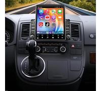 9.7 Inch Android 14 Car Stereo for VW Multivan T5 2003-2014 4G+64G Double Din Car Stereo Radio GPS Sat Nav w/Wireless Carplay Android Auto Support Mirror Link BT FM/RDS SWC Split Screen Rear Camera