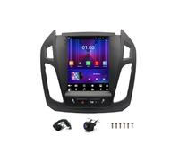 9.7 inch Android 14 Car Stereo Radio for Ford Transit Connect 2014-2018, 4+64G Touch Screen Display Multimedia Player Head Unit with Carplay Android Auto GPS Navigation Bluetooth Wifi Split Screen Mic