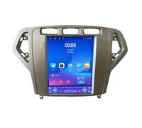 9.7 inch Touch Screen Stereo Android 13 Car Radio for Ford Mondeo MK4 2007-2010 Multimedia player with GPS Sat Nav WIFI Wireless Carplay Android Auto Steering Wheel Control Bluetooth 5.0(B,TS1 4-Core