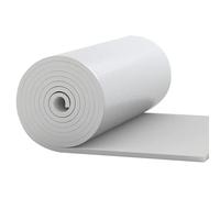 9.7 sqft Roll Pack Universal Sound Deadener for Cars Foam Self-Adhesive Mat Roll Car Insulation Mat for Trunk, Floor, Hood and Engine(White,95 x 95 cm TK 10mm)