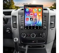 9.7Inch Android 14 Car Stereo for Mercedes-Benz Sprinter 2007-2018 2G+64G Car Stereo Radio GPS Sat Nav Head Unit w/Wireless Carplay & Android Auto Bluetooth WIFI FM/RDS SWC AHD Backup Camera Mic