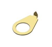 9.7mm Guitar Pointers Plate Knob Position Indicators Pointers Position Indicators Instrument Part Knobs Pointer