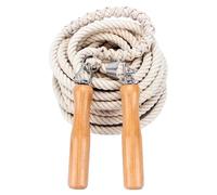 9.8 Ft Long Jump Rope for Kids, Multiplayer Team Jumping Rope, Adjustable Double Dutch Skipping Rope with Wooden Handle for Outdoor Fun, School Sport