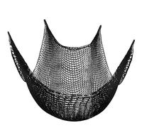 9.8' X 9.8' Climbing C Net for Kids Double Layer Playground Safe Net with STO Bag Perfect for Outdoor Treehouse & Climbing Adventures