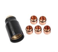 9-8237 Plasma Cap and 9-8235 Resistor Shield Pack for Thermal Dynamics 52 82 102 152 Plasma Cutters with Torch Support