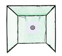 9.84 ft Golf Practice Nets, Golf Hitting Net, Heavy Duty Golf Practice Cage & Net with Target, Golf Swing Trainer for Indoor/Outdoor, Freestanding Steel Frame, 3x3x3m