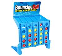 9.84x6.29x9.05in Kids Training Bouncing Game Table Toy Simulated Chess Educational Toy Wooden Made Shots Board Game