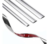 9.8ft Self-Adhesive Automotive Car Chrome Molding Trim - Car/Truck/RV Side Body Trim Strip - Universal Bumper Window Door Body Side and Household Furniture Surfaces Decorative Strip Scratch-Proof