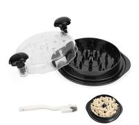 9.8in Chicken Shredder, Meat Grinder with Handles and Non-Skid Base, Chicken Shredder Tool Twister with Cleaning Brush, Bpa Free Meat Shredder, for Ground Beef Pulled Pork and Chicken