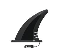 9.9/19cm Black/White SUP Central Fin and Side New Style Stand Up/Paddle/Inflatable Board Surfboard Water Sport Easy to Install(Black,19cm*1PC)