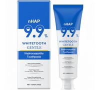 9.9% Hydroxyapatite Toothpaste for Enamel Protection, Restores Enamel, Reduces Sensitivity, Whitens Teeth - Nano Hydroxyapatite Toothpaste, Long-Lasting Freshness, Fresh Mint Flavor