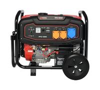 9.9 kVA Portable Petrol Generator - 7.5kW Output, 115V/230V Dual Voltage