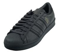 (9) adidas Superstar Vintage Unisex Classic Trainers in Black Gold
