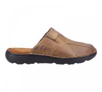 Hush Puppies Mens Carson Mule Slide Sandal, Olive, 9 UK