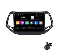 9" Android 13 Autoradio GPS Stereo for J-eep Compass 2016-2019, Touchscreen Multimedia Player, Bluetooth 5.0, USB, DTS Support, Rear Camera Ready