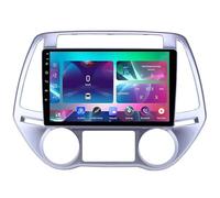 9" Android 15 Double DIN Car Stereo for Hyundai I20 2012-2014 Wireless CarPlay Android Auto Car Radio Bluetooth Steering Wheel Controls, BT 5.0, FM Radio Reverse Camera,M108