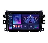 9" Android 15 Double DIN Car Stereo for Nissan NAVARA Frontier 2015-2017 Wireless CarPlay Android Auto Car Radio Bluetooth Steering Wheel Controls, BT 5.0, FM Radio Reverse Camera,M110