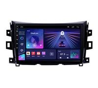 9" Android 15 Double DIN Car Stereo for Nissan NAVARA Frontier 2015-2017 Wireless CarPlay Android Auto Car Radio Bluetooth Steering Wheel Controls, BT 5.0, FM Radio Reverse Camera,M104