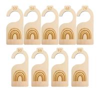 9 Baby Wardrobe Dividers, Baby Clothes Dividers, Baby Clothes Organizers, Clothes 50-98 separate the baby, Perfect for Organizing Baby's Closet