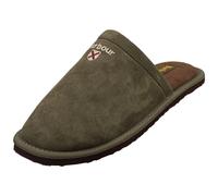(9) Barbour Everitt Mule Mens Slippers in Olive