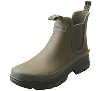 (9) Barbour Nimbus Mens Wellington Boots in Olive Ochre