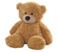9" Brown Bonnie Honey Bear Soft Toy - Aurora Teddy 9inch New - aurora bonnie bear teddy honey 9inch new
