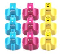 Go Inks 3 C/M/Y Set of 3 Ink Cartridges to replace HP 363 C/M/Y (XL) Compatible/non-OEM for HP Photosmart Printers (9 Inks), High Capacity