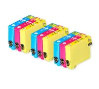 Go Inks Compatible 603XL C/M/Y Ink Cartridges - 9 Pack replacement for Epson Expression & WorkForce Printers - High Yield - Cyan, Magenta, Yellow - 3x Colour Set