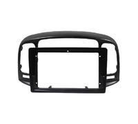 9'' Car Radio Fascia Video Panel Player Audio Dash 2 Din Frame Dashboard Mount For Hyundai For Accent 2008-2011 POMPOMPUR(Frame A)
