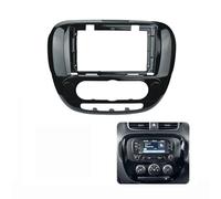 9'' Car Radio Stereo Dash Fascia Frame Bezel Panel Trim for Kia Soul 2014 15 16 17 18 19 Mount Kit A