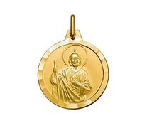 9 Carat Gold Medal St Jude Medal. Saint Jude. Patron Saint of Lost Causes.
