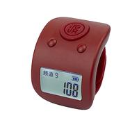 9 Channel USB Charging Tally Counter Mechanical Manual PalmClicker Number Count Tally Counter Number Count Nightlight Screen Exercise Miniature Adjustable Silicone Belt Plane Cargo