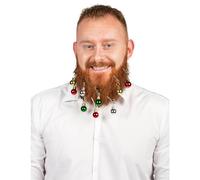 9 Christmas ball beard or hair clips