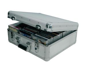 9 Citronic CDA-96 Aluminium 96x CD Compact Disc Flight Carry Storage Case Box