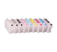 9 Color Set Refillable Ink Cartridge With ARC Chip Compatible Compatible With Stylus Photo R3000 PBK C M Y LM LK LLK MBK