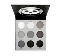 9 Color Smoky Eyeshadow Palette Highly Pigmented Matte & Glitters Shades Black Silver Gray Eyeshadow Set For Goth Look Smoky Palette