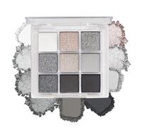 9 Colors Eyeshadow Palette, Matte Pearlescent Eyeshadow Palette, Highly Pigmented, Waterproof & Blendable Formula, Long Lasting Intense Colour, Gift for Girls, Women，A